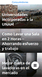 Mobile Screenshot of consumidores.org.mx